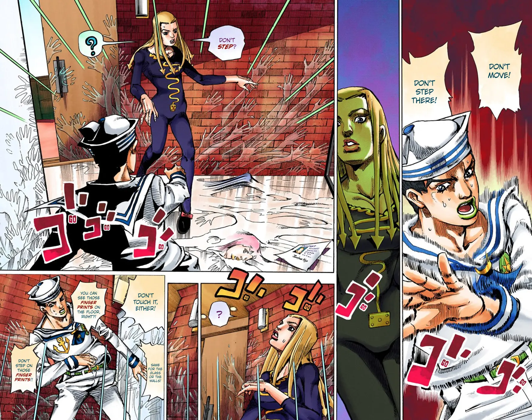 JoJo's Bizarre Adventure, Part 8: JoJolion Colored Manga β Chapter 49 β Page 38