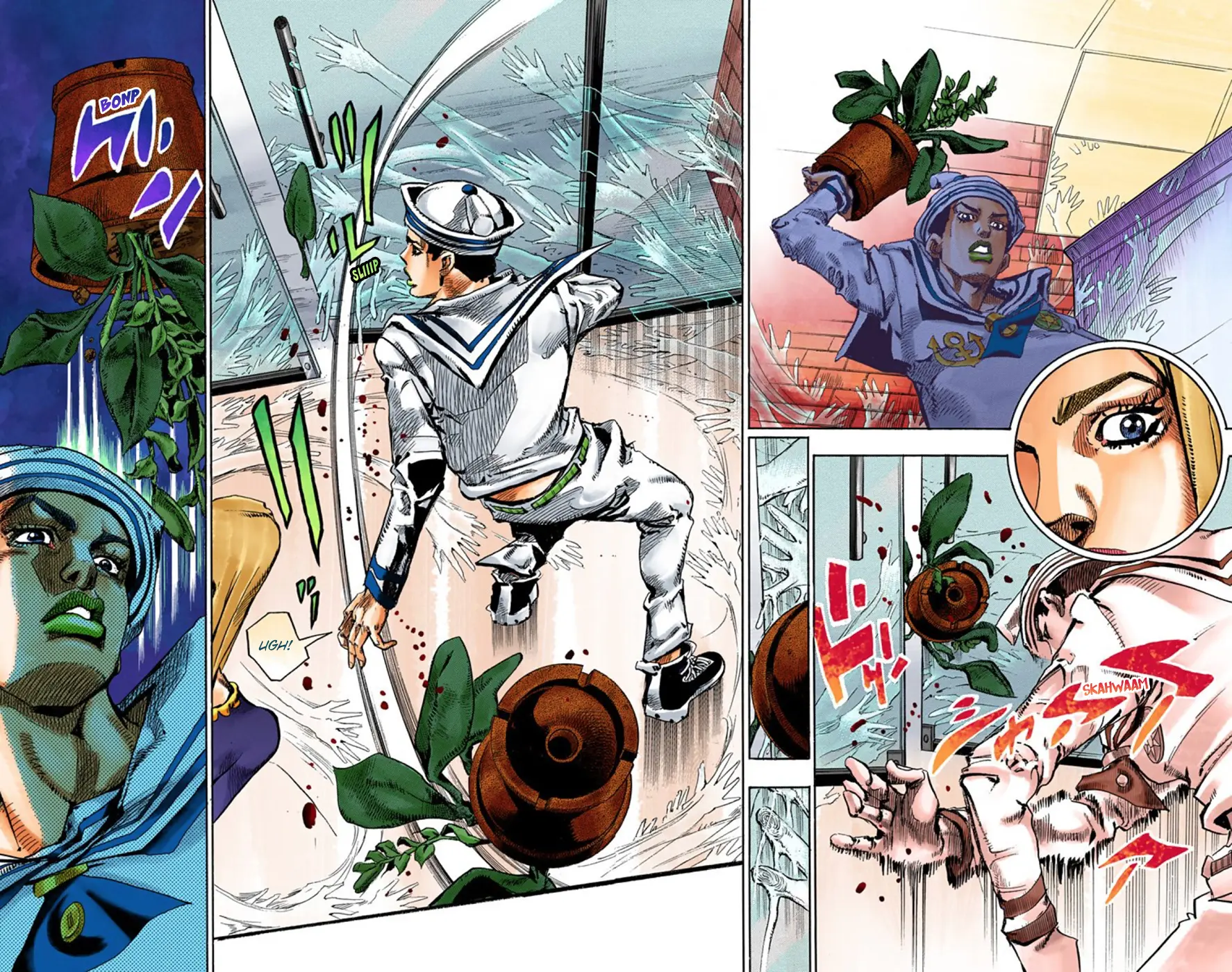 JoJo's Bizarre Adventure, Part 8: JoJolion Colored Manga β Chapter 49 β Page 41