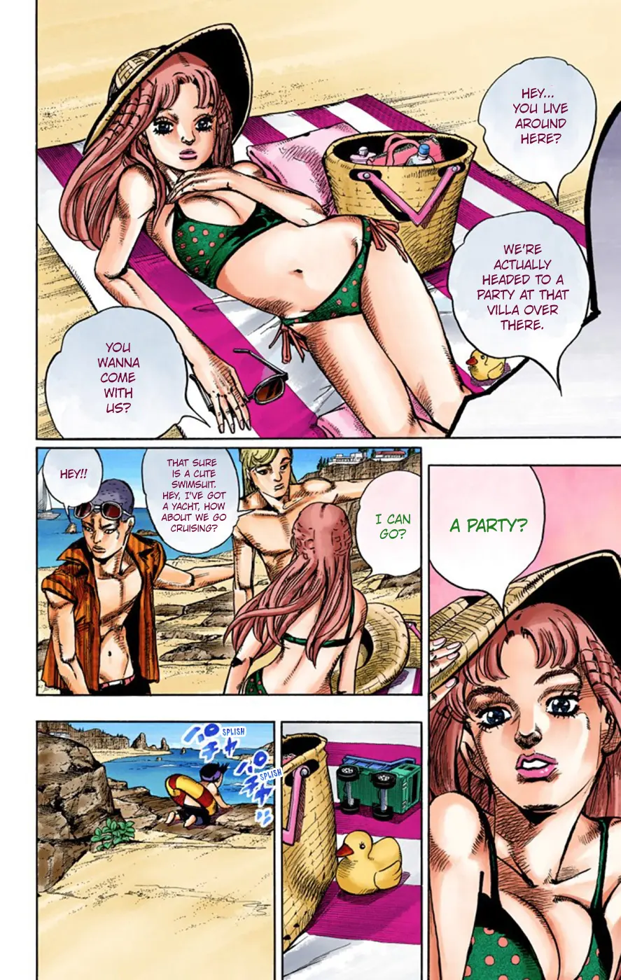 JoJo's Bizarre Adventure, Part 8: JoJolion Colored Manga β Chapter 50 β Page 2
