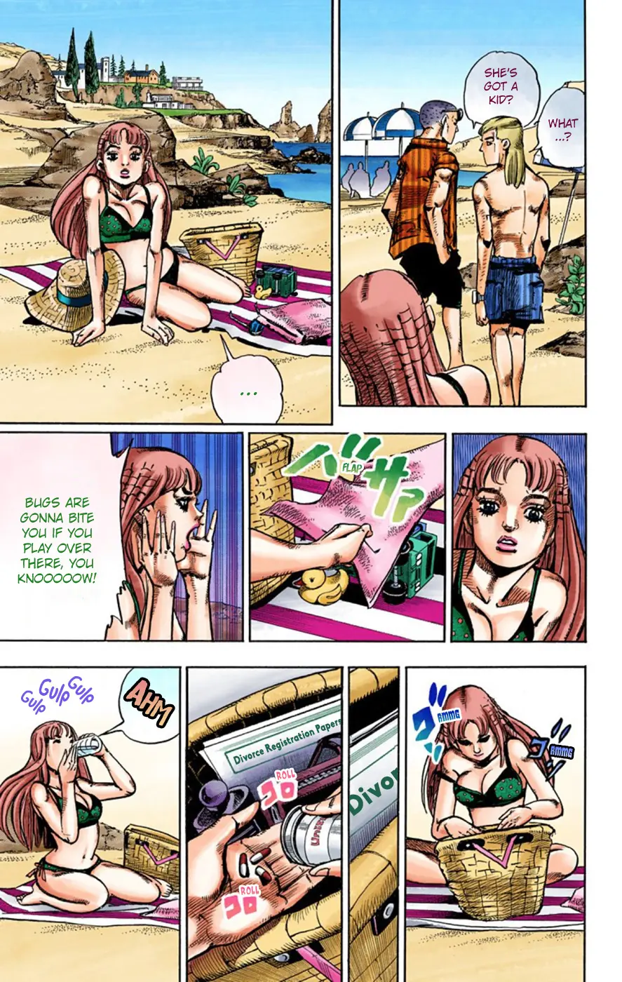 JoJo's Bizarre Adventure, Part 8: JoJolion Colored Manga β Chapter 50 β Page 3