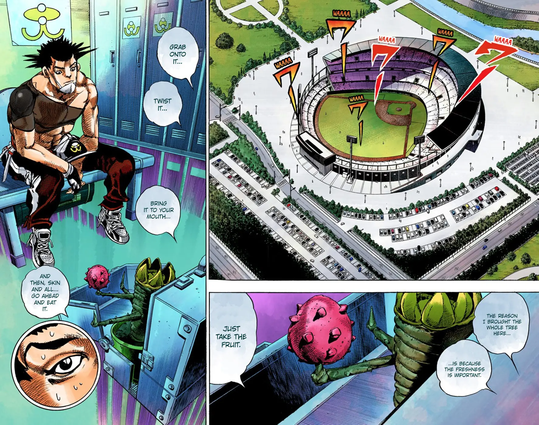 JoJo's Bizarre Adventure, Part 8: JoJolion Colored Manga β Chapter 50 β Page 16