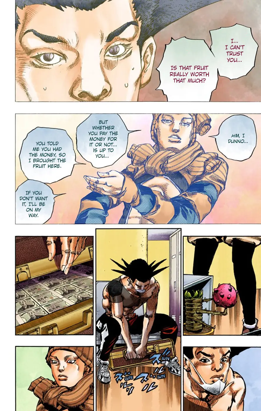 JoJo's Bizarre Adventure, Part 8: JoJolion Colored Manga β Chapter 50 β Page 17