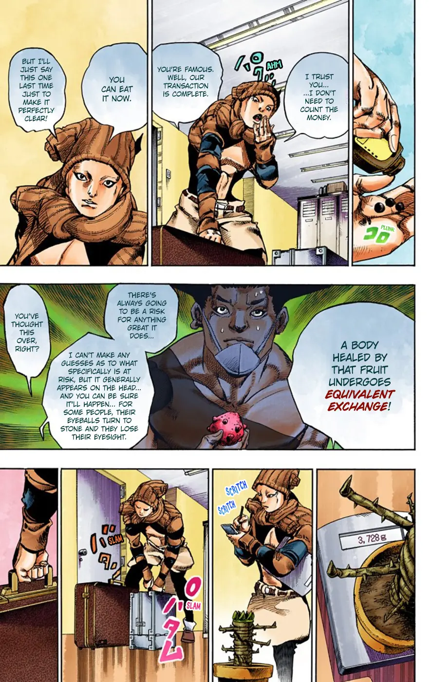 JoJo's Bizarre Adventure, Part 8: JoJolion Colored Manga β Chapter 50 β Page 18