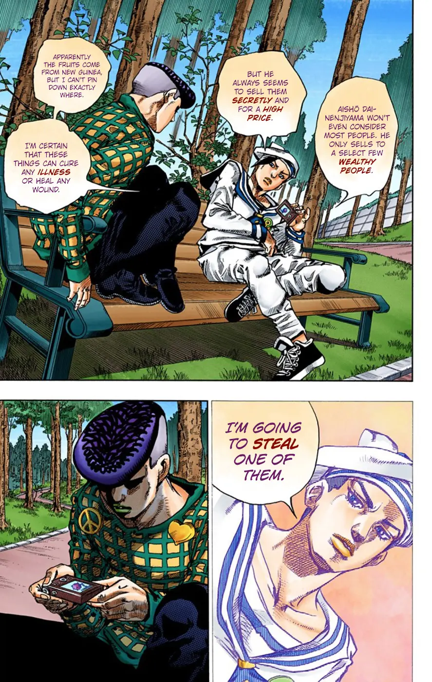 JoJo's Bizarre Adventure, Part 8: JoJolion Colored Manga β Chapter 50 β Page 22
