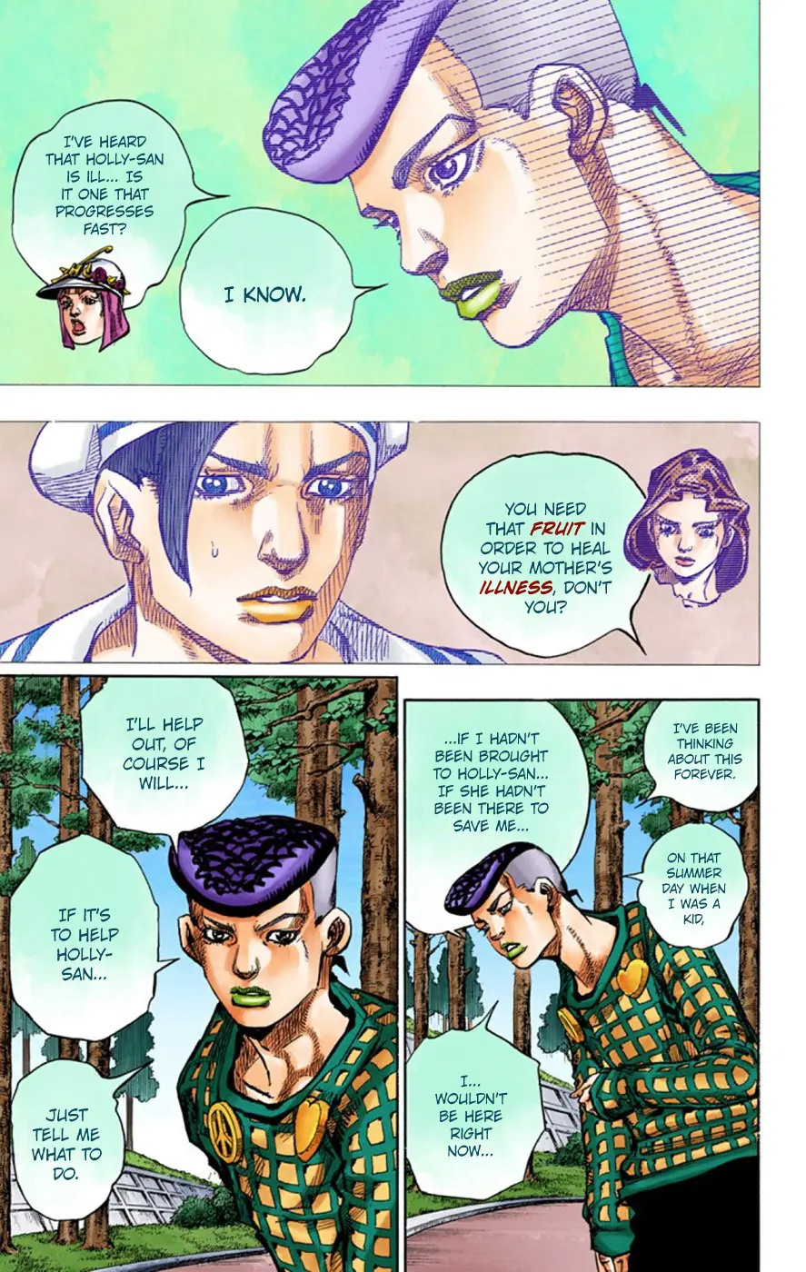 JoJo's Bizarre Adventure, Part 8: JoJolion Colored Manga β Chapter 50 β Page 24