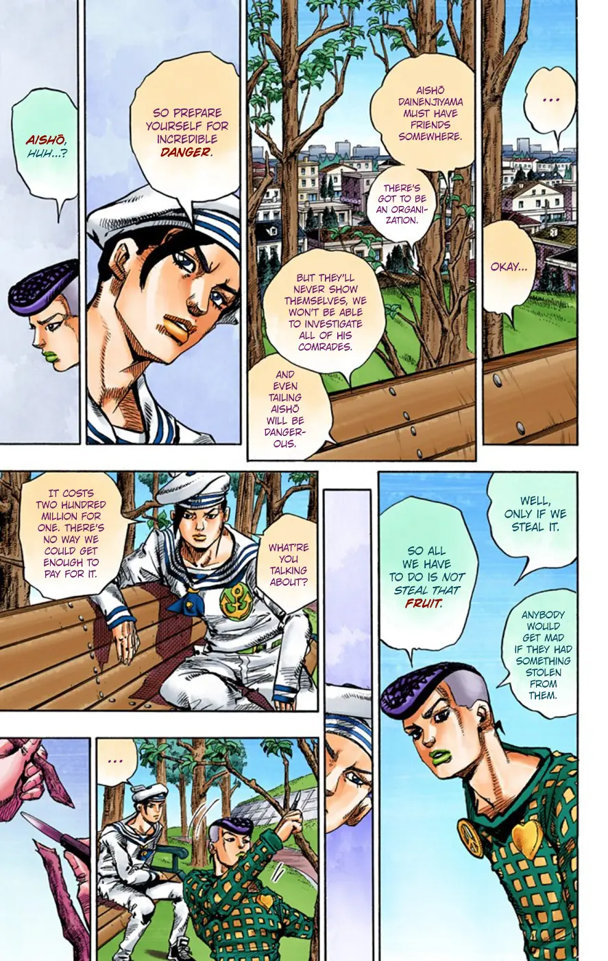 JoJo's Bizarre Adventure, Part 8: JoJolion Colored Manga β Chapter 50 β Page 26