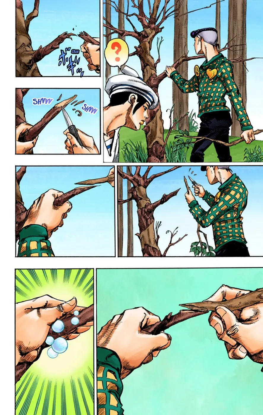 JoJo's Bizarre Adventure, Part 8: JoJolion Colored Manga β Chapter 50 β Page 27