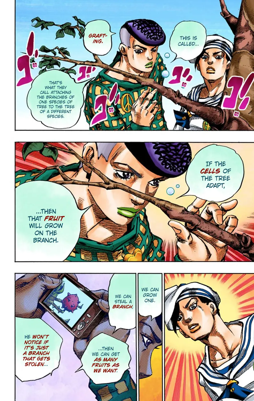 JoJo's Bizarre Adventure, Part 8: JoJolion Colored Manga β Chapter 50 β Page 29