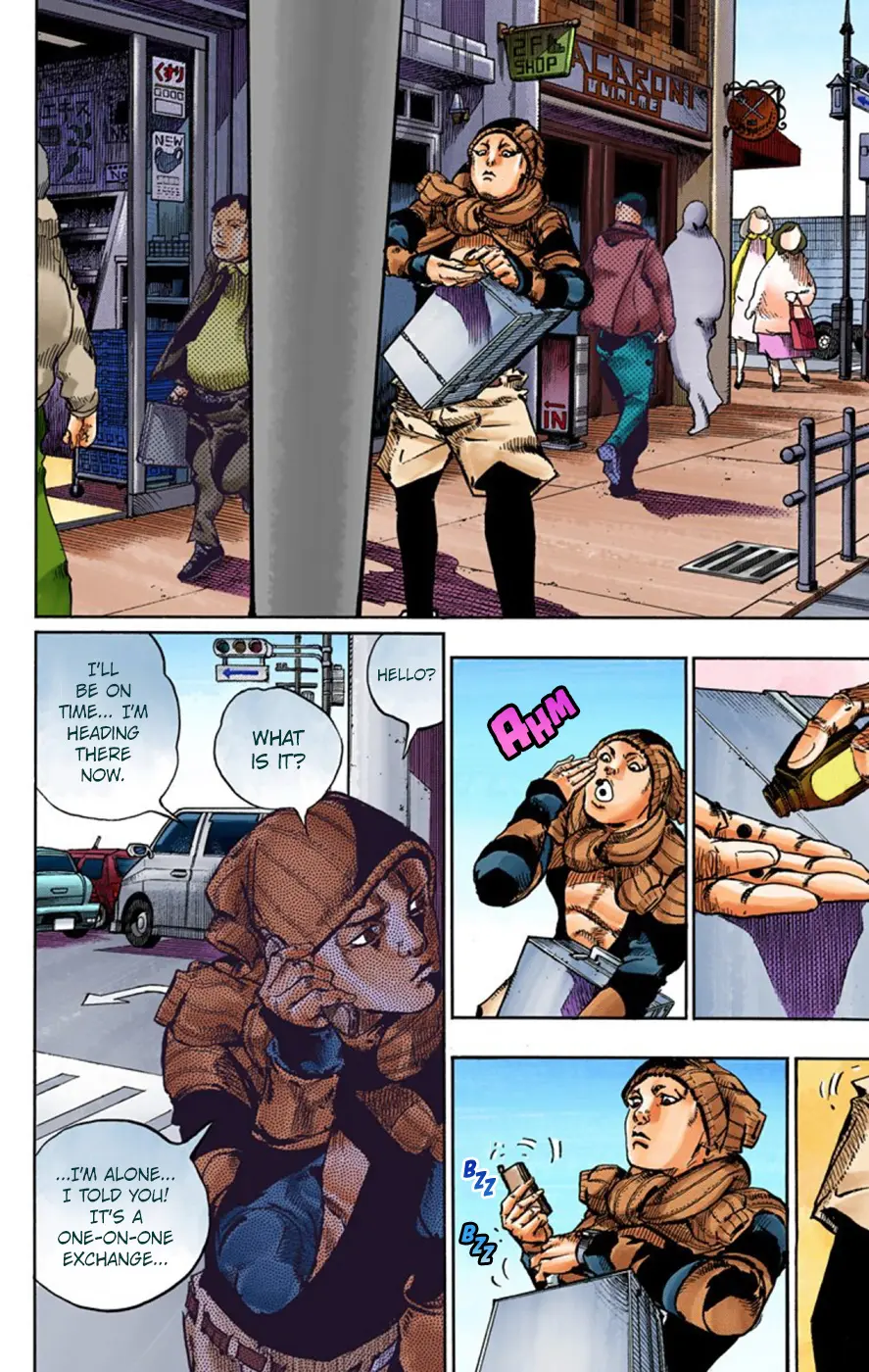 JoJo's Bizarre Adventure, Part 8: JoJolion Colored Manga — Chapter 51 — Page 12