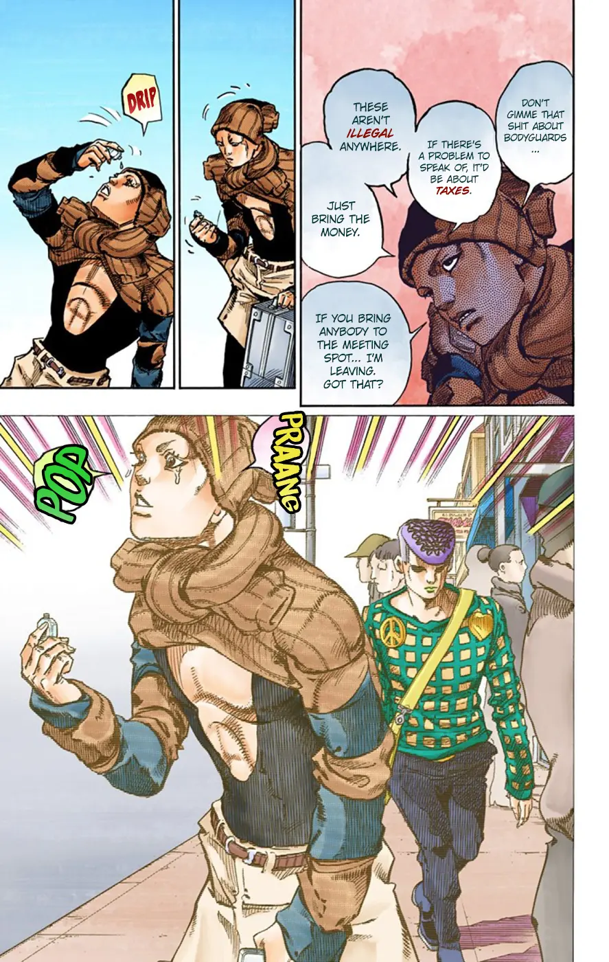 JoJo's Bizarre Adventure, Part 8: JoJolion Colored Manga — Chapter 51 — Page 13