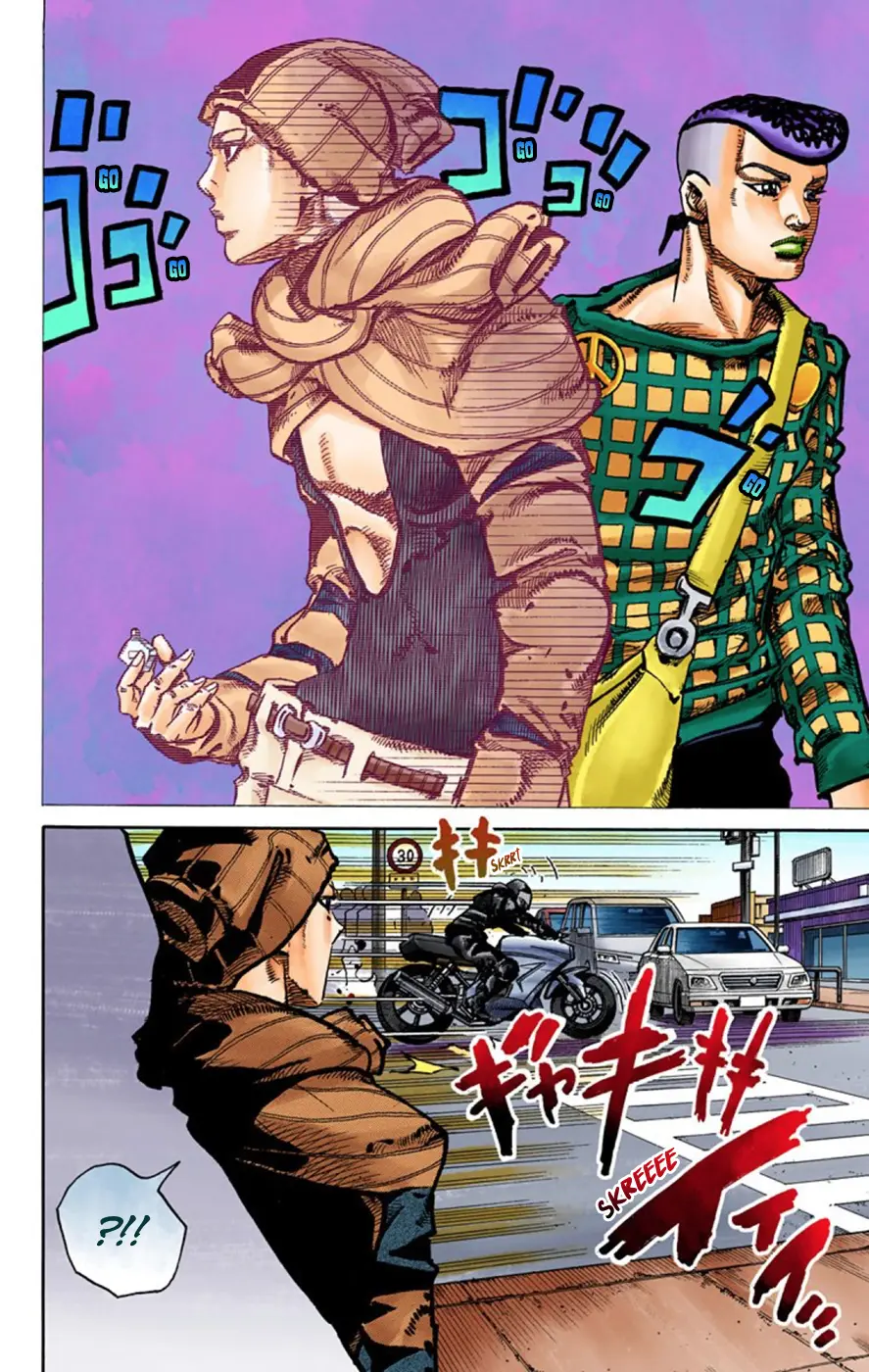 JoJo's Bizarre Adventure, Part 8: JoJolion Colored Manga — Chapter 51 — Page 14