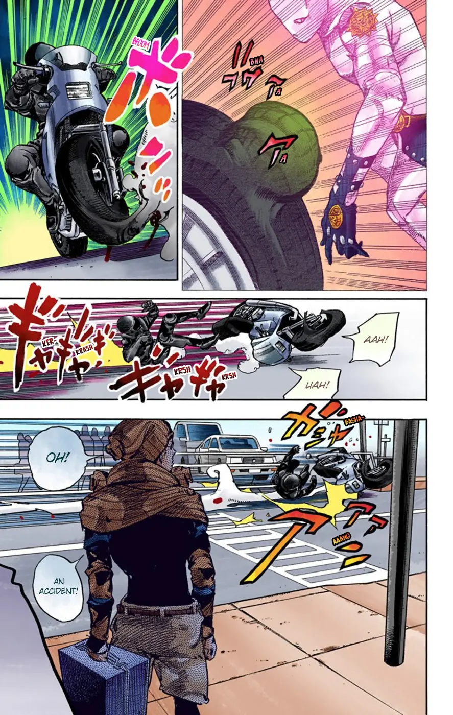 JoJo's Bizarre Adventure, Part 8: JoJolion Colored Manga — Chapter 51 — Page 15