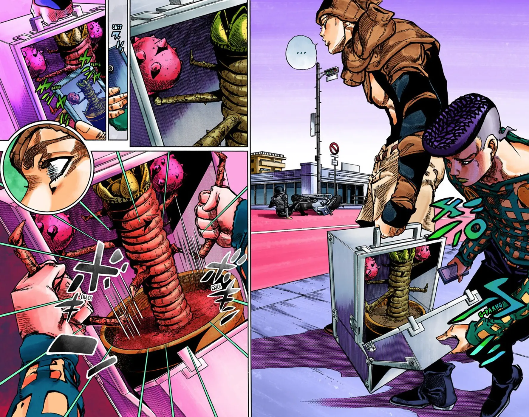 JoJo's Bizarre Adventure, Part 8: JoJolion Colored Manga — Chapter 51 — Page 16