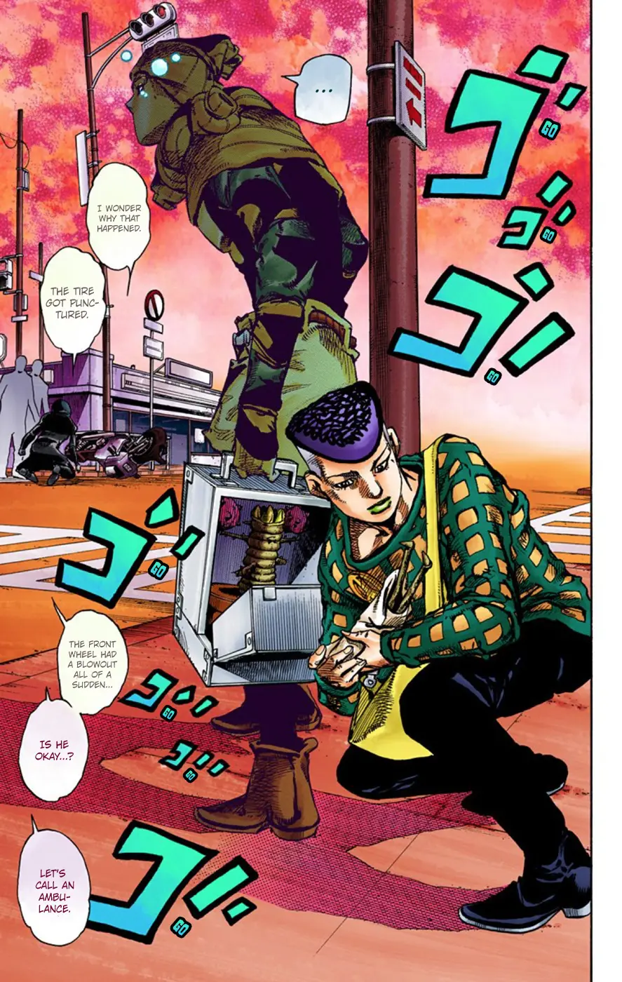 JoJo's Bizarre Adventure, Part 8: JoJolion Colored Manga — Chapter 51 — Page 18