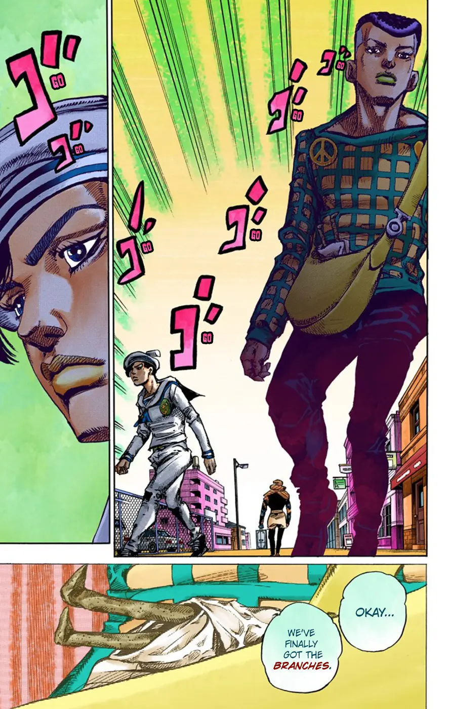 JoJo's Bizarre Adventure, Part 8: JoJolion Colored Manga — Chapter 51 — Page 22