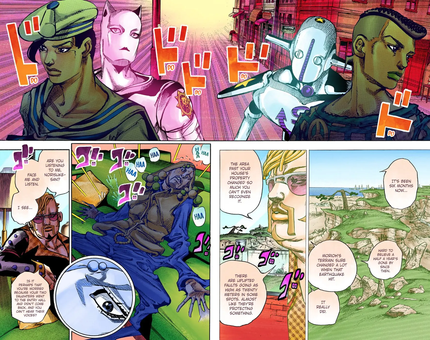 JoJo's Bizarre Adventure, Part 8: JoJolion Colored Manga — Chapter 51 — Page 23