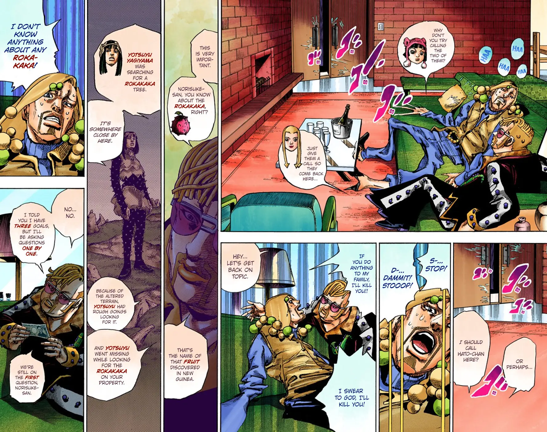 JoJo's Bizarre Adventure, Part 8: JoJolion Colored Manga — Chapter 51 — Page 24