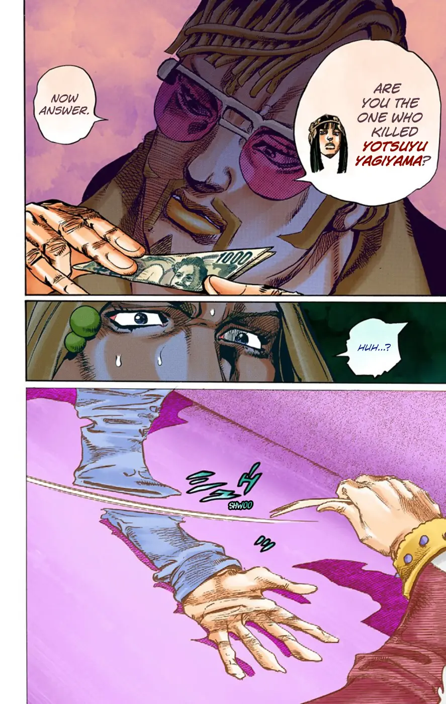 JoJo's Bizarre Adventure, Part 8: JoJolion Colored Manga — Chapter 51 — Page 25
