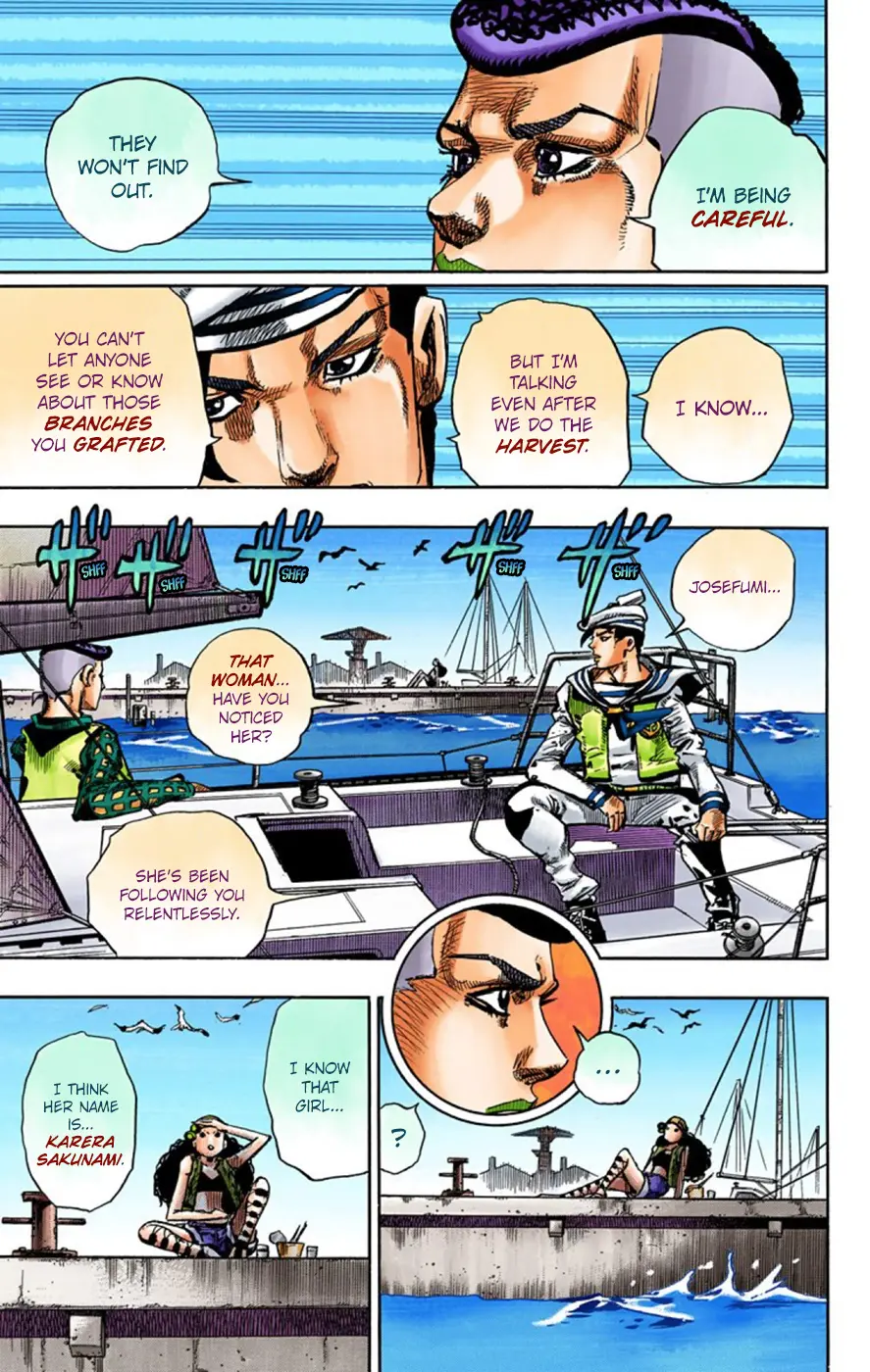 JoJo's Bizarre Adventure, Part 8: JoJolion Colored Manga — Chapter 51 — Page 34