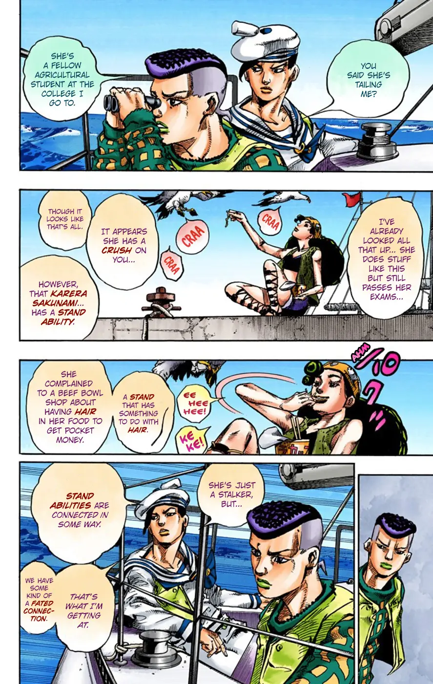 JoJo's Bizarre Adventure, Part 8: JoJolion Colored Manga — Chapter 51 — Page 35