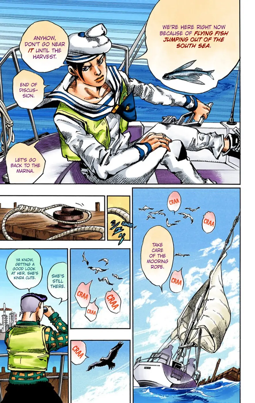 JoJo's Bizarre Adventure, Part 8: JoJolion Colored Manga — Chapter 51 — Page 36