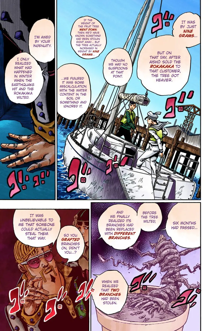 JoJo's Bizarre Adventure, Part 8: JoJolion Colored Manga — Chapter 51 — Page 41