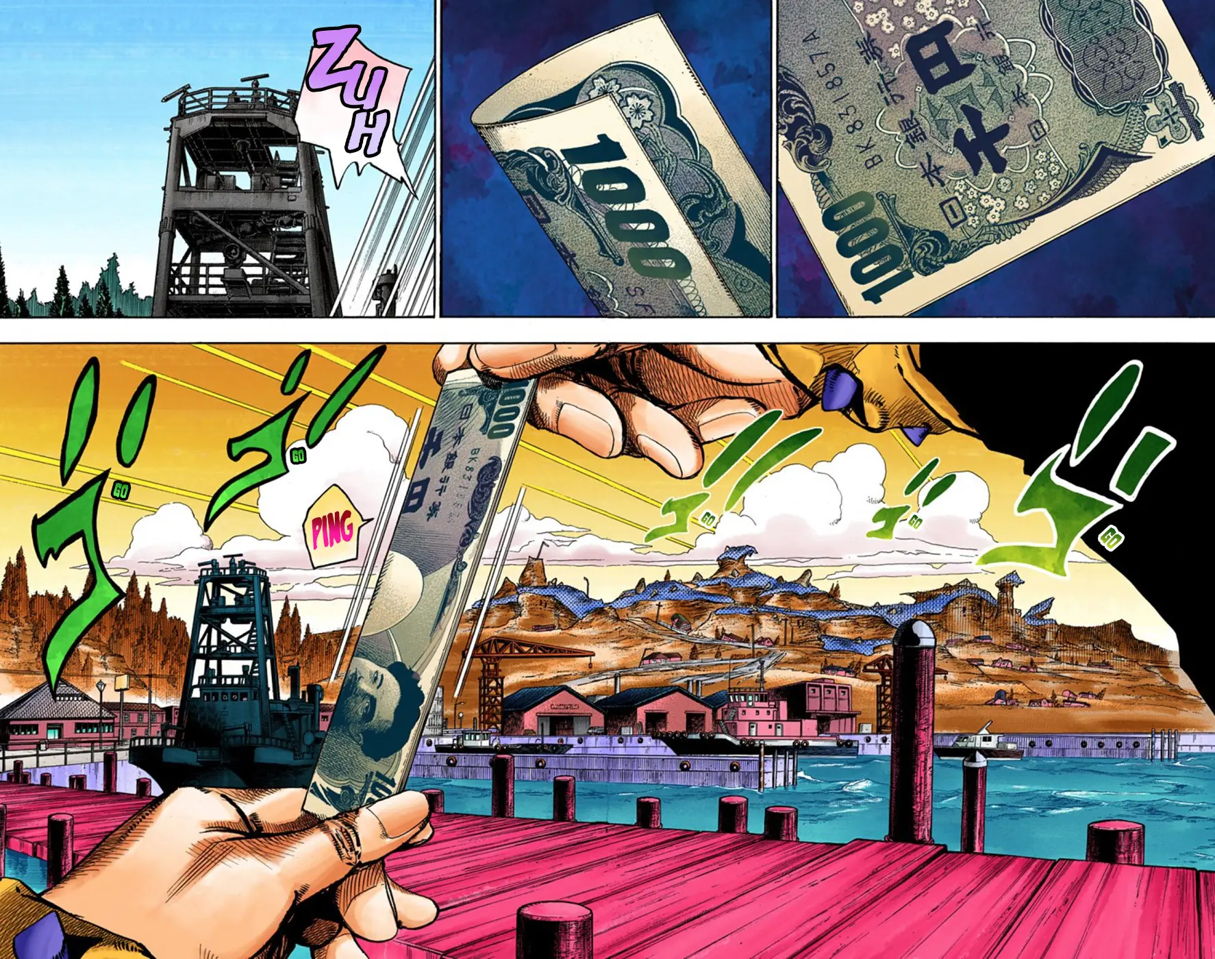 JoJo's Bizarre Adventure, Part 8: JoJolion Colored Manga — Chapter 52 — Page 2