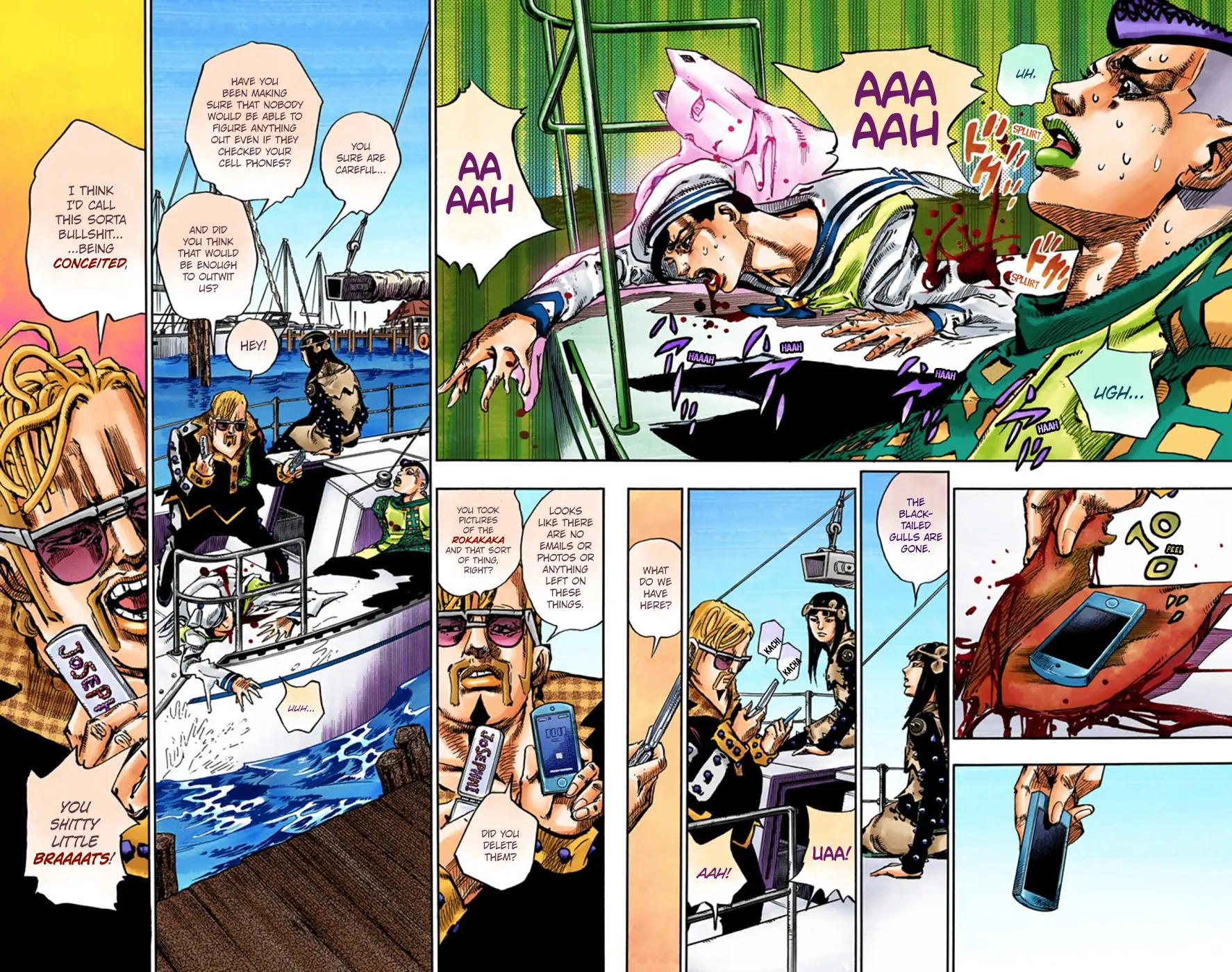 JoJo's Bizarre Adventure, Part 8: JoJolion Colored Manga — Chapter 52 — Page 4