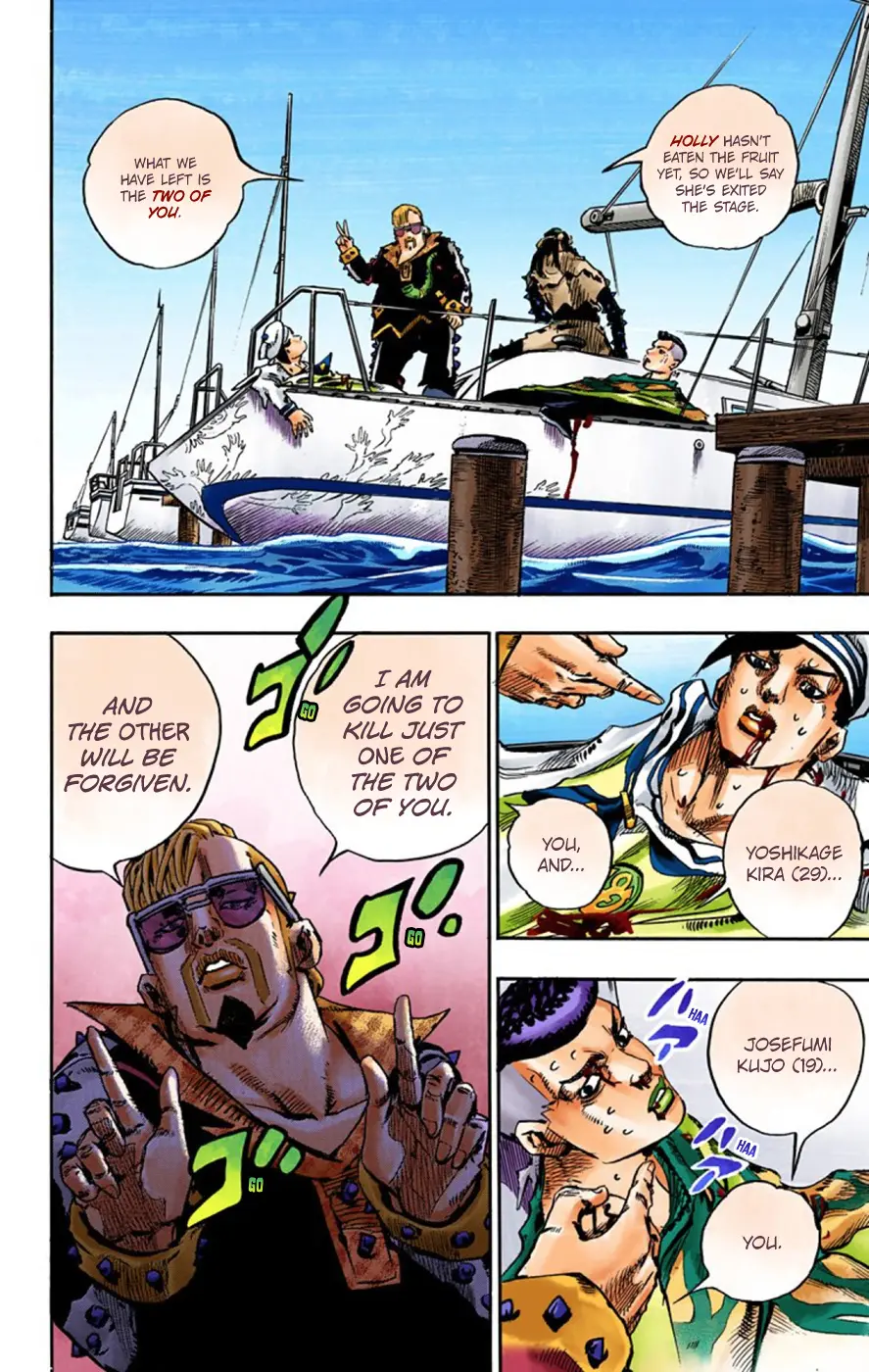 JoJo's Bizarre Adventure, Part 8: JoJolion Colored Manga — Chapter 52 — Page 7