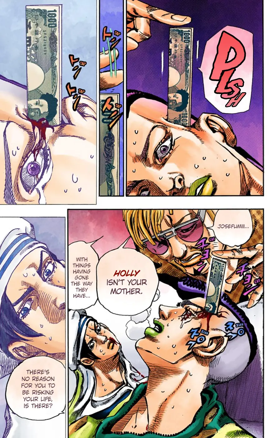 JoJo's Bizarre Adventure, Part 8: JoJolion Colored Manga — Chapter 52 — Page 10