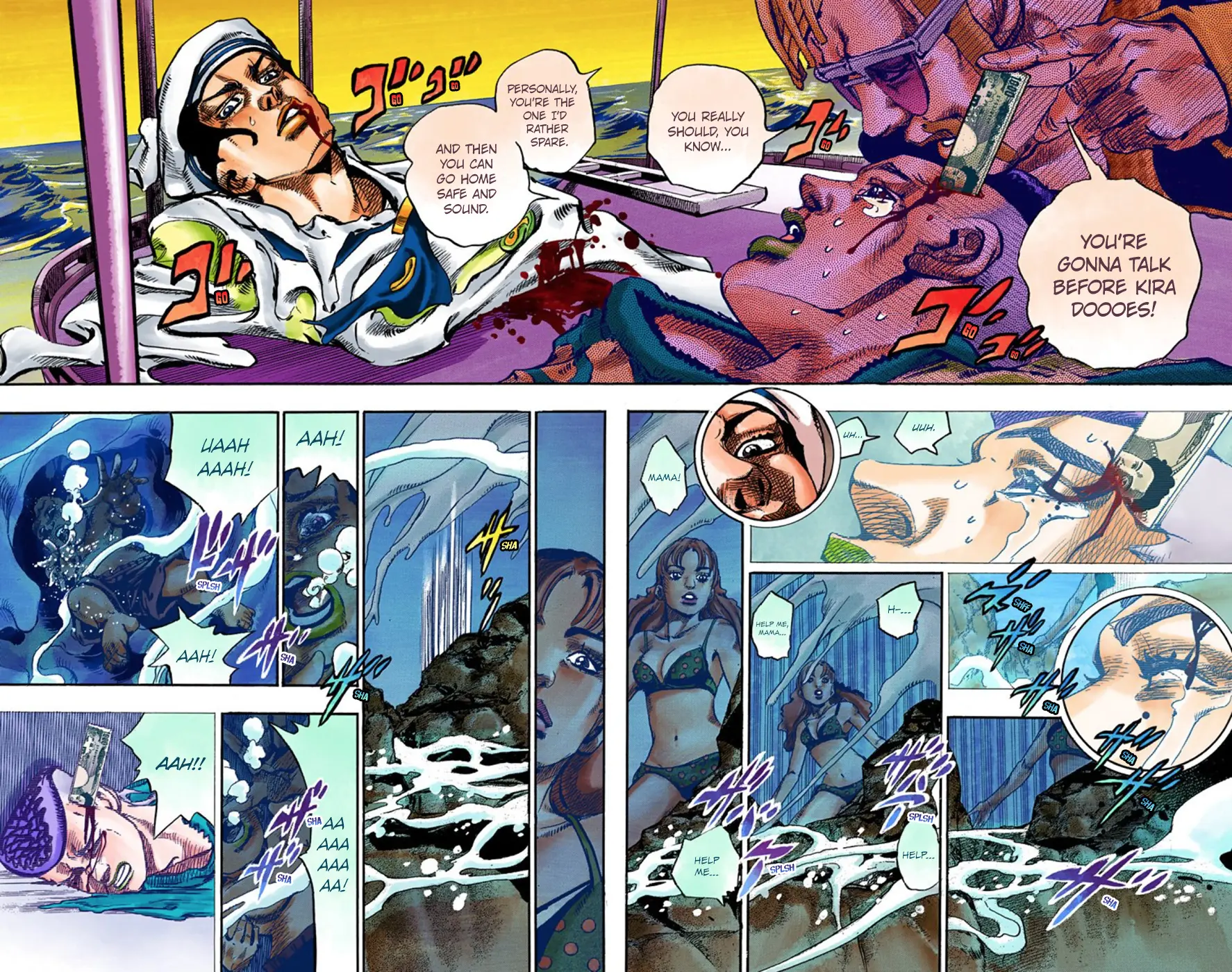 JoJo's Bizarre Adventure, Part 8: JoJolion Colored Manga — Chapter 52 — Page 11