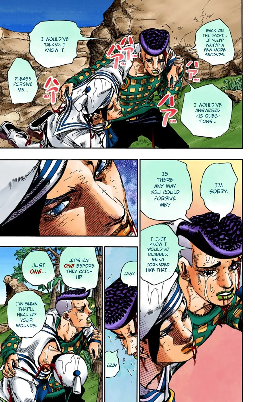 JoJo's Bizarre Adventure, Part 8: JoJolion Colored Manga — Chapter 52 — Page 27