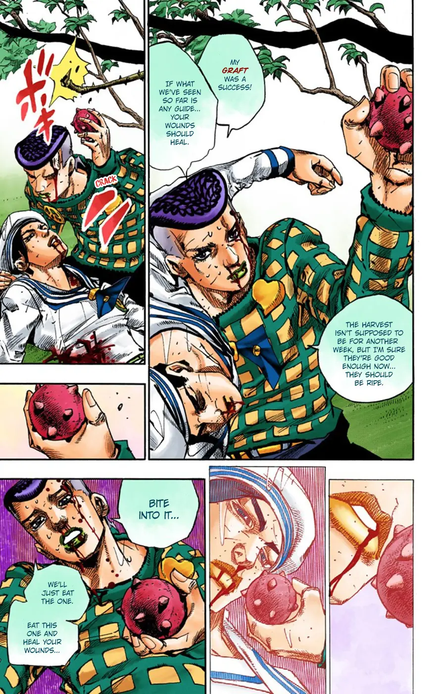 JoJo's Bizarre Adventure, Part 8: JoJolion Colored Manga — Chapter 52 — Page 30