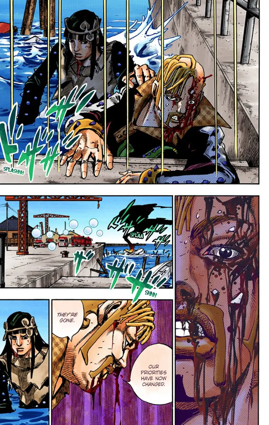 JoJo's Bizarre Adventure, Part 8: JoJolion Colored Manga — Chapter 52 — Page 32