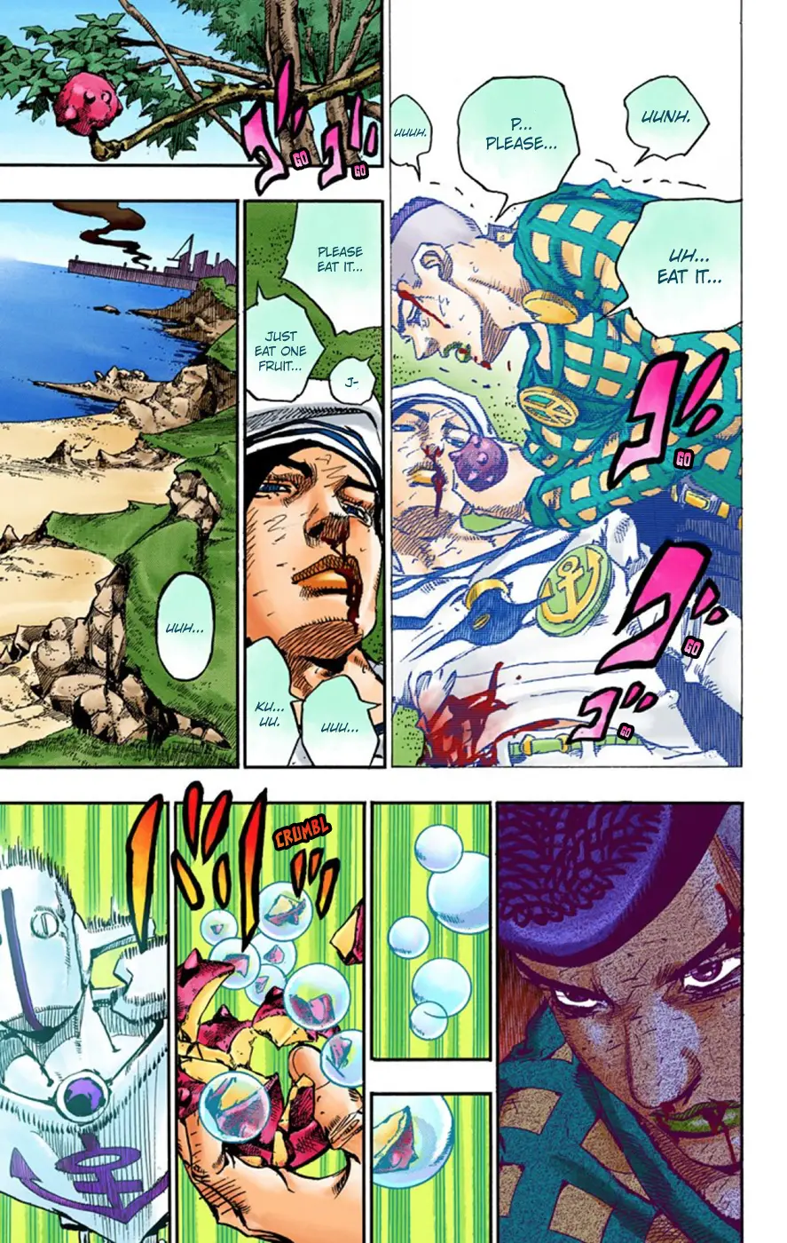 JoJo's Bizarre Adventure, Part 8: JoJolion Colored Manga — Chapter 52 — Page 36