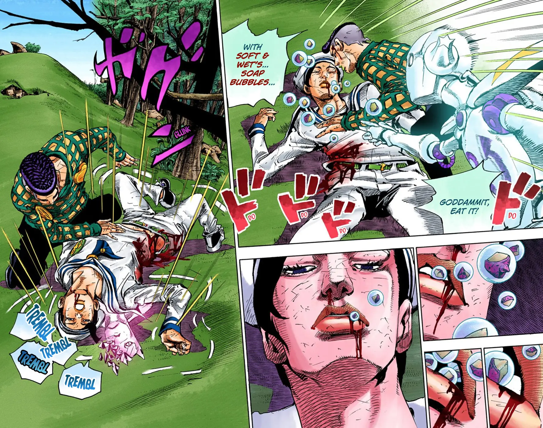 JoJo's Bizarre Adventure, Part 8: JoJolion Colored Manga — Chapter 52 — Page 37