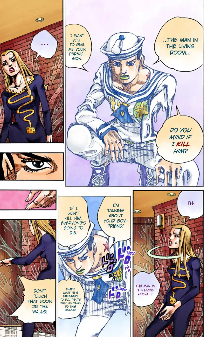 JoJo's Bizarre Adventure, Part 8: JoJolion Colored Manga — Chapter 53 — Page 6