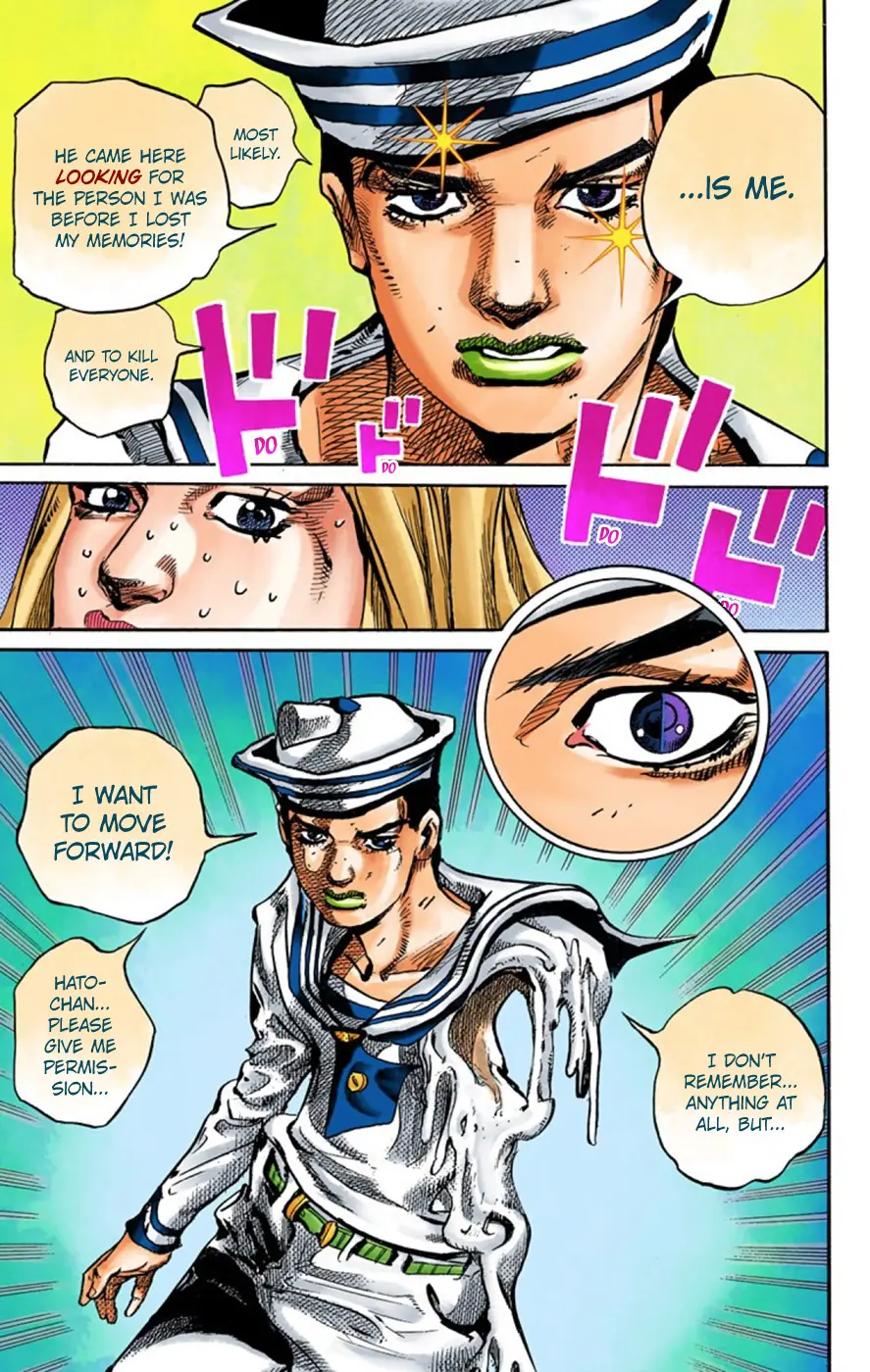 JoJo's Bizarre Adventure, Part 8: JoJolion Colored Manga — Chapter 53 — Page 8