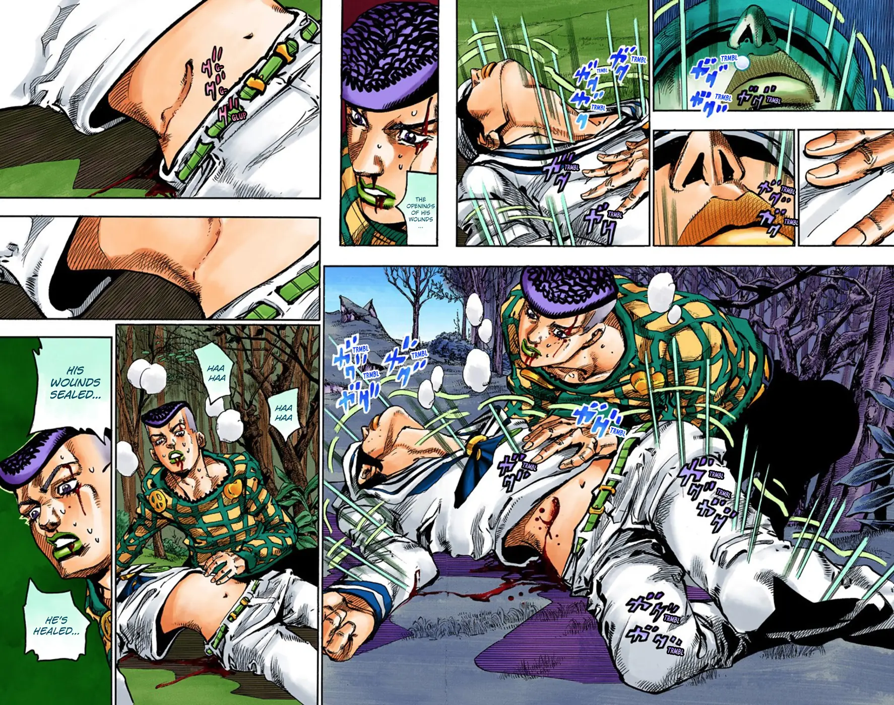JoJo's Bizarre Adventure, Part 8: JoJolion Colored Manga — Chapter 53 — Page 9