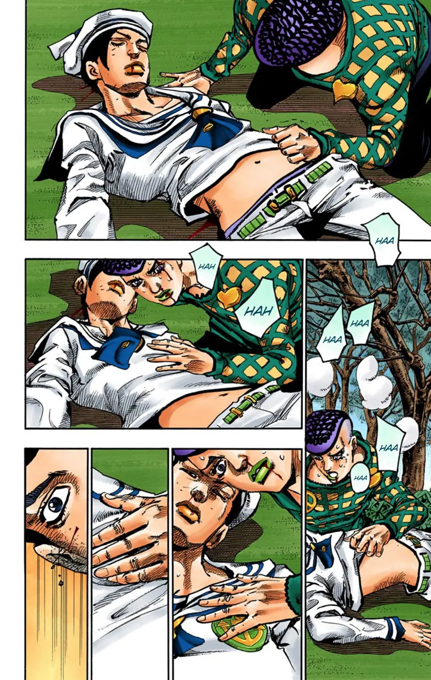 JoJo's Bizarre Adventure, Part 8: JoJolion Colored Manga — Chapter 53 — Page 10