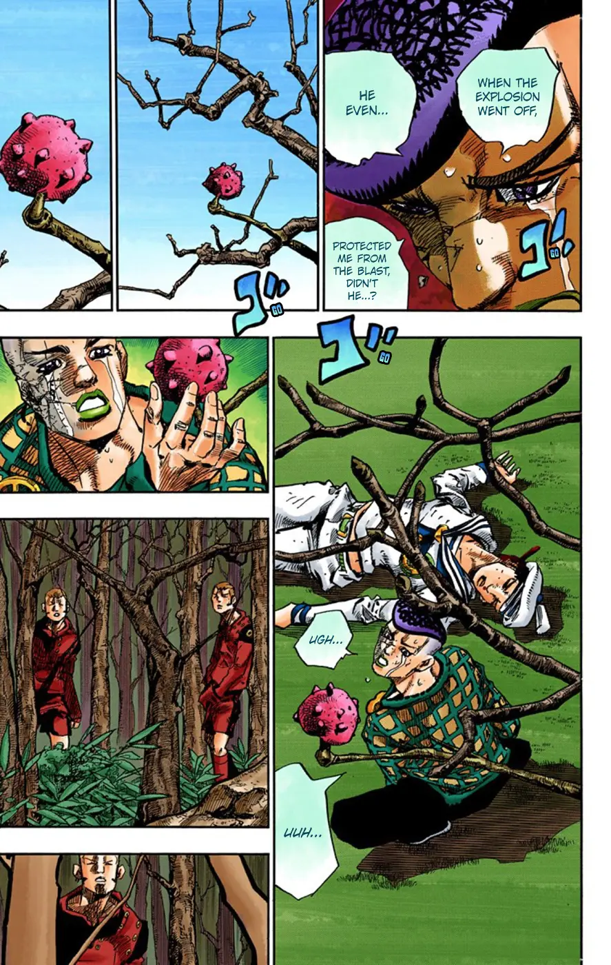JoJo's Bizarre Adventure, Part 8: JoJolion Colored Manga — Chapter 53 — Page 16