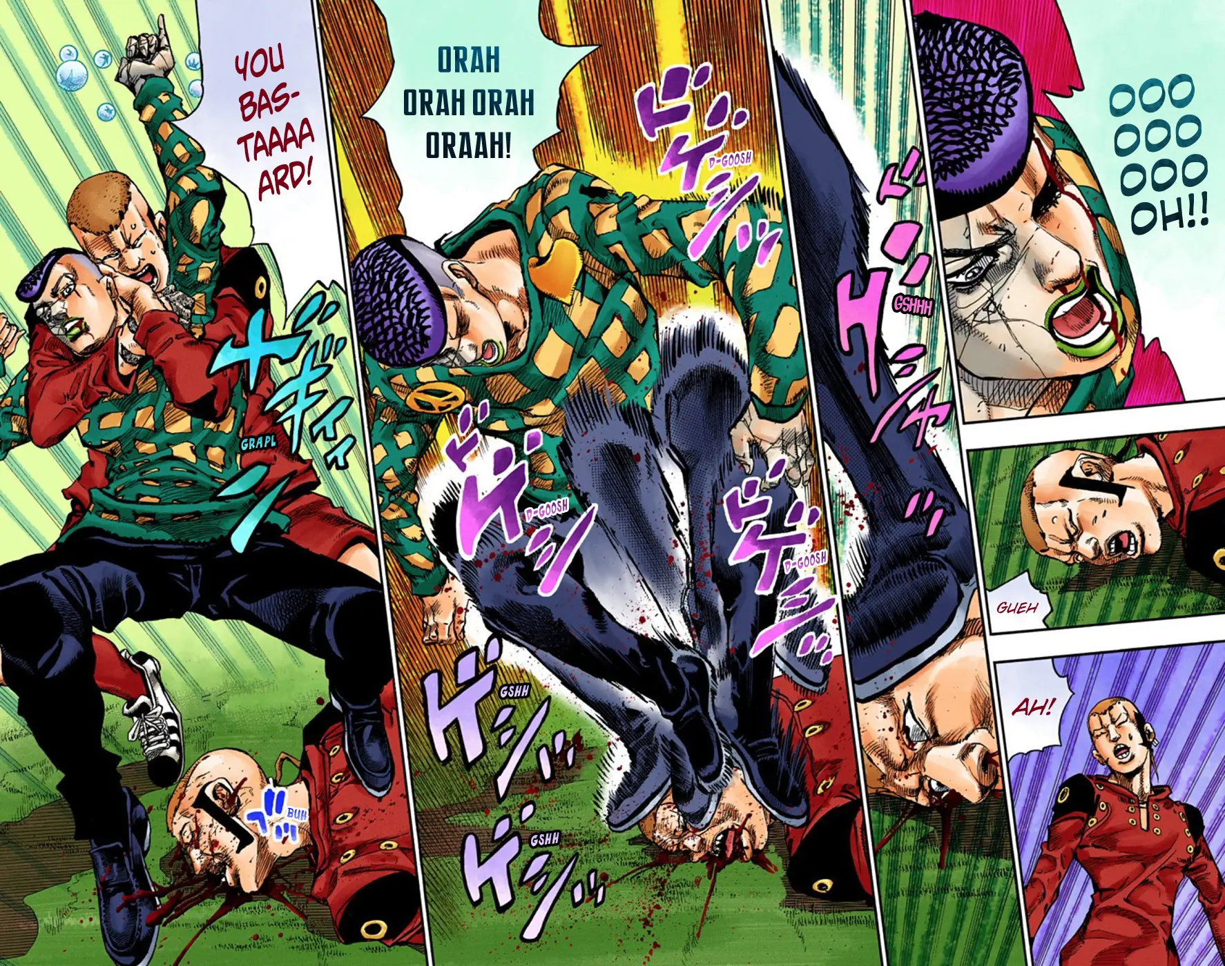 JoJo's Bizarre Adventure, Part 8: JoJolion Colored Manga — Chapter 53 — Page 21