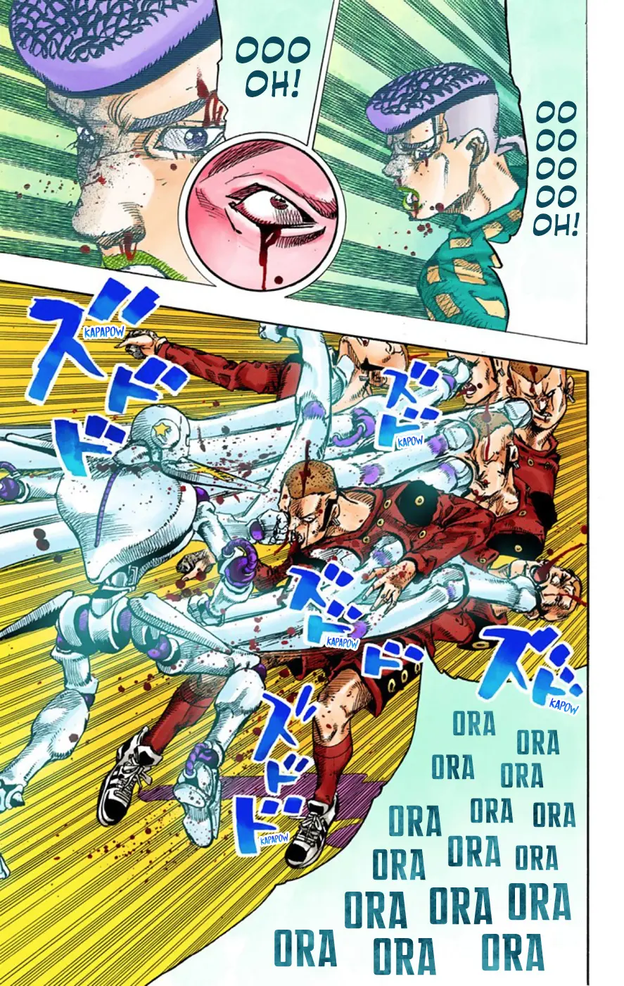 JoJo's Bizarre Adventure, Part 8: JoJolion Colored Manga — Chapter 53 — Page 23