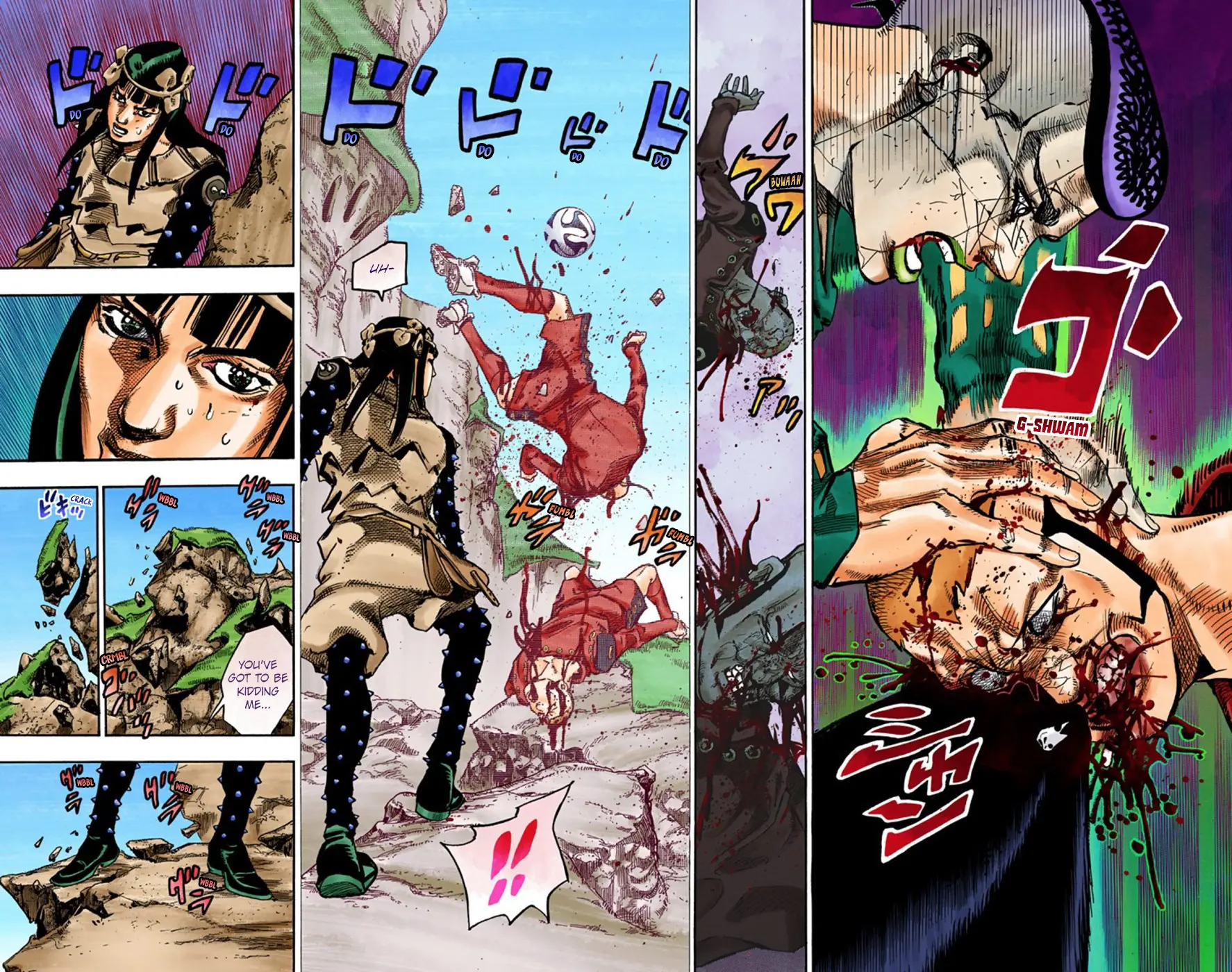JoJo's Bizarre Adventure, Part 8: JoJolion Colored Manga — Chapter 53 — Page 24