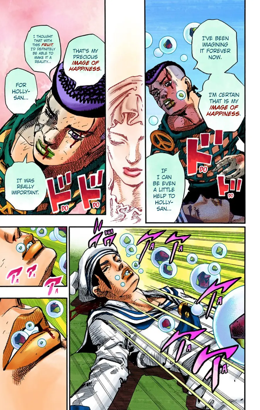 JoJo's Bizarre Adventure, Part 8: JoJolion Colored Manga — Chapter 53 — Page 27