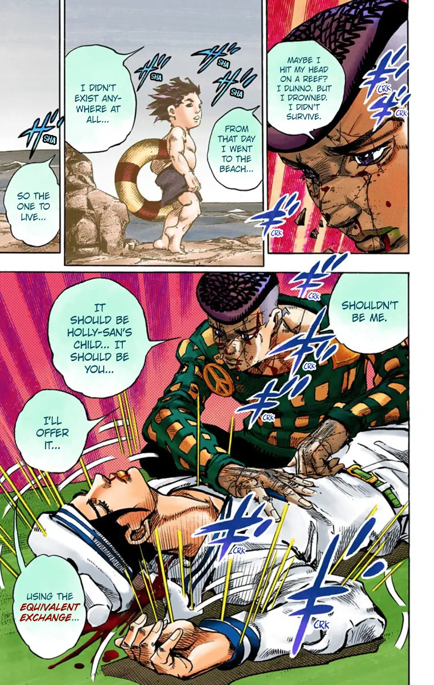 JoJo's Bizarre Adventure, Part 8: JoJolion Colored Manga — Chapter 53 — Page 29