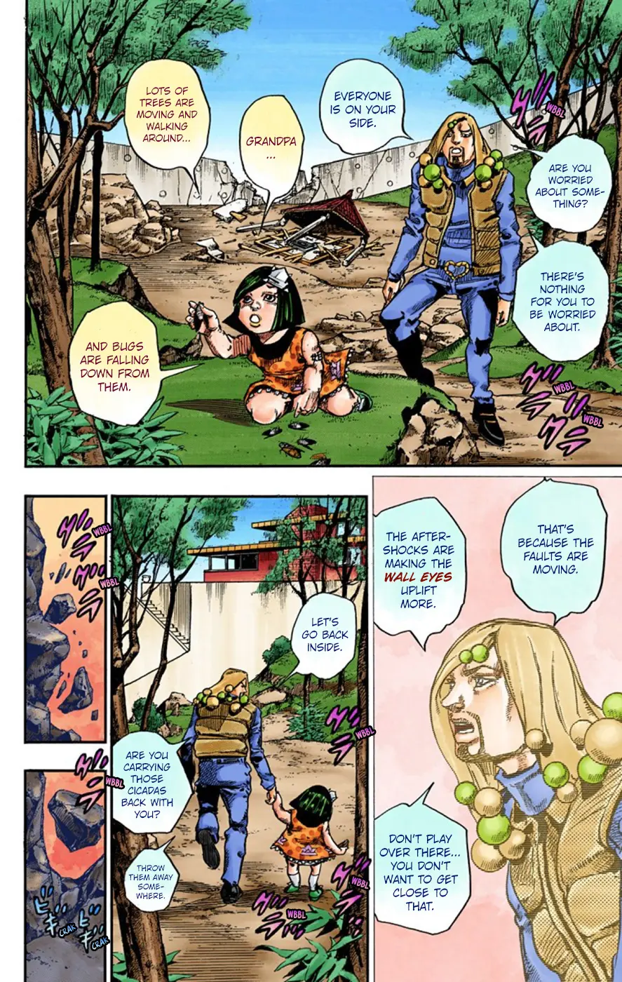 JoJo's Bizarre Adventure, Part 8: JoJolion Colored Manga — Chapter 53 — Page 32