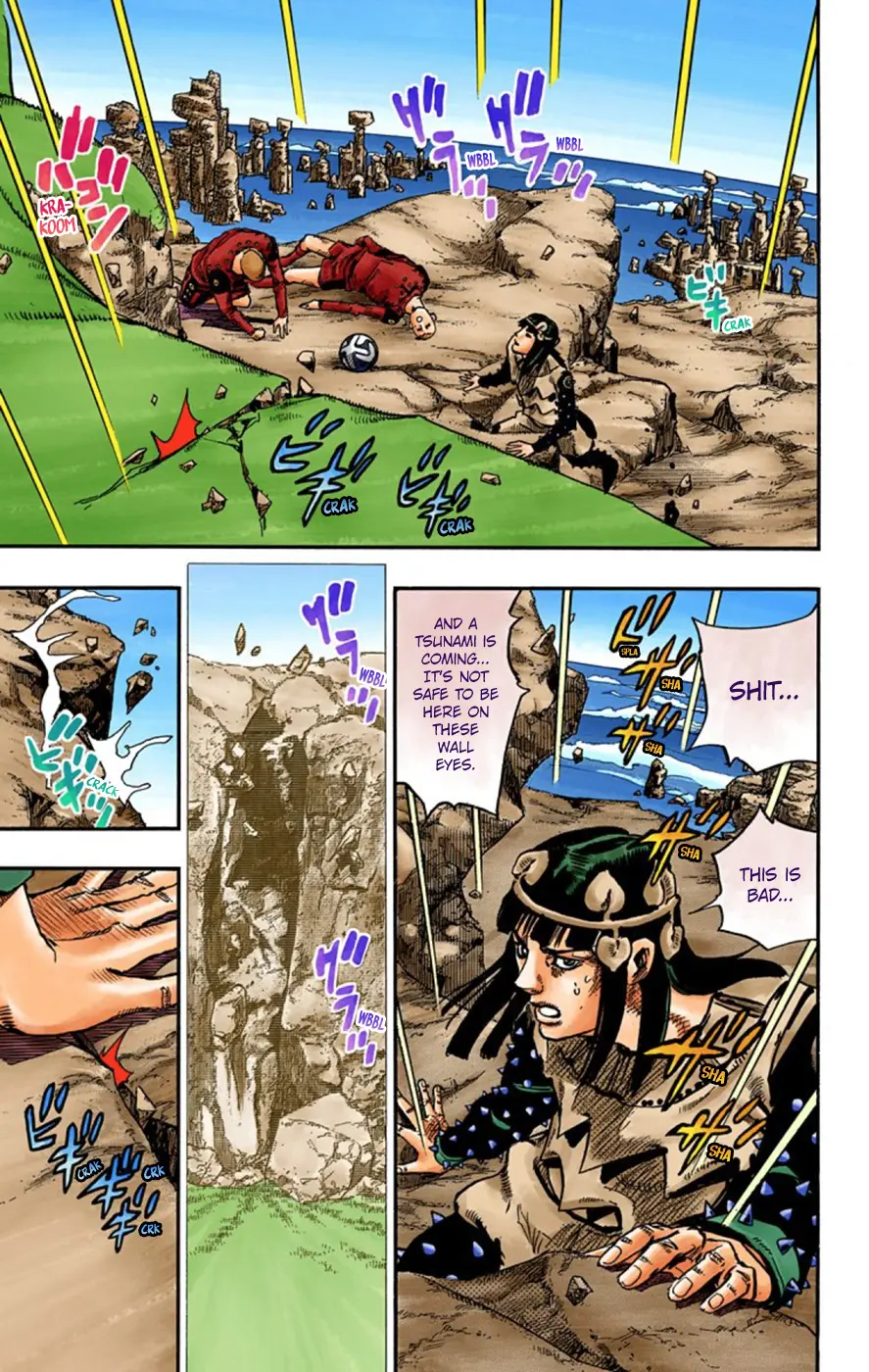 JoJo's Bizarre Adventure, Part 8: JoJolion Colored Manga — Chapter 53 — Page 33