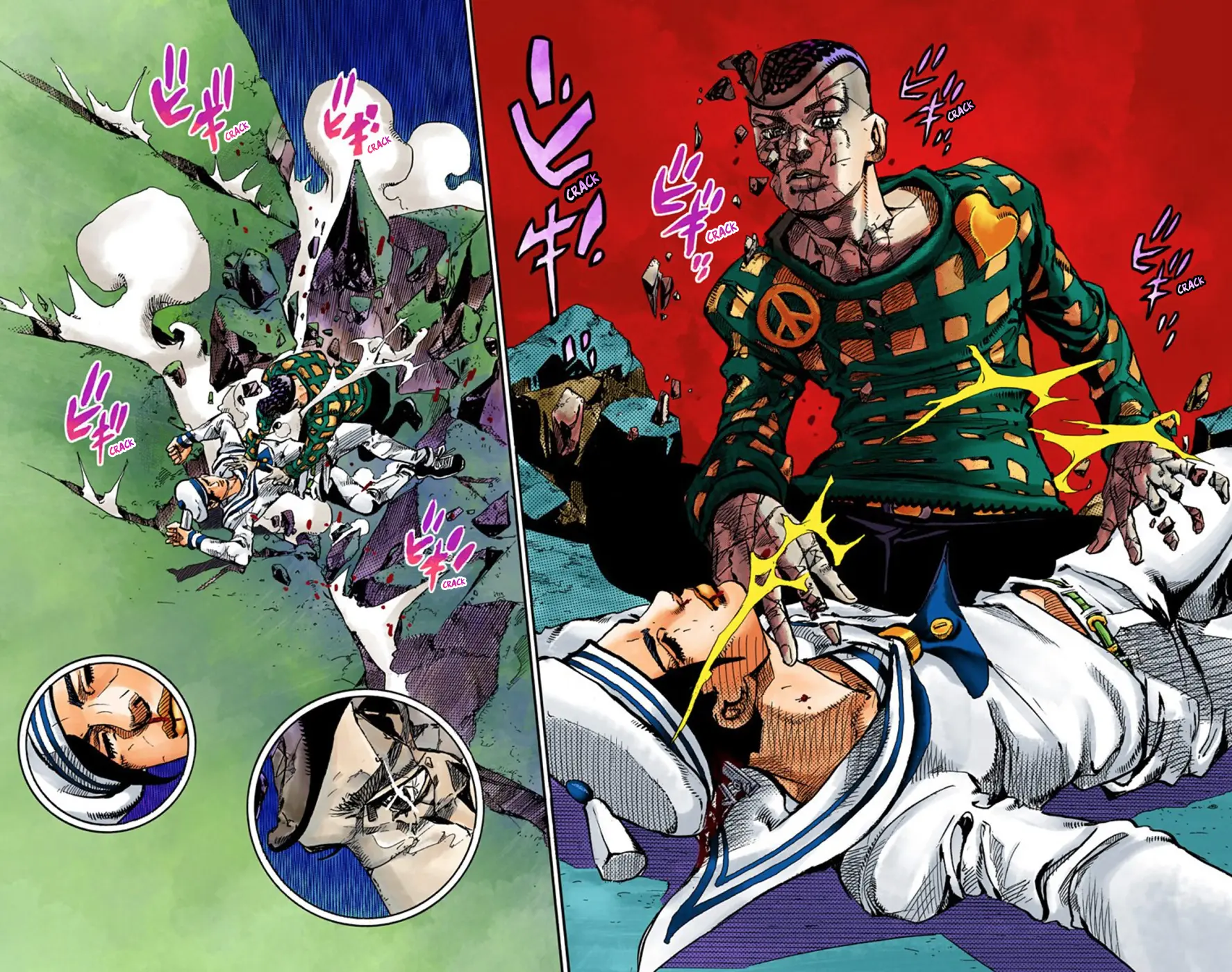 JoJo's Bizarre Adventure, Part 8: JoJolion Colored Manga — Chapter 53 — Page 34
