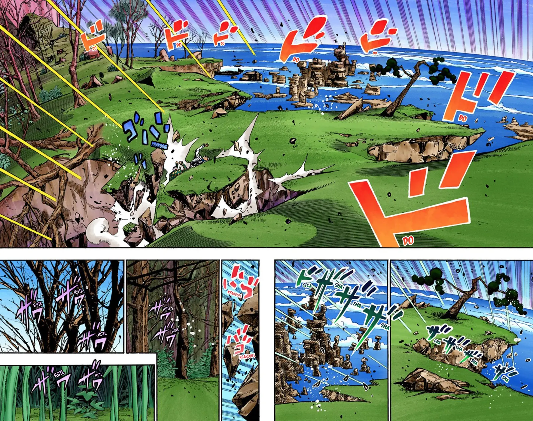JoJo's Bizarre Adventure, Part 8: JoJolion Colored Manga — Chapter 53 — Page 35